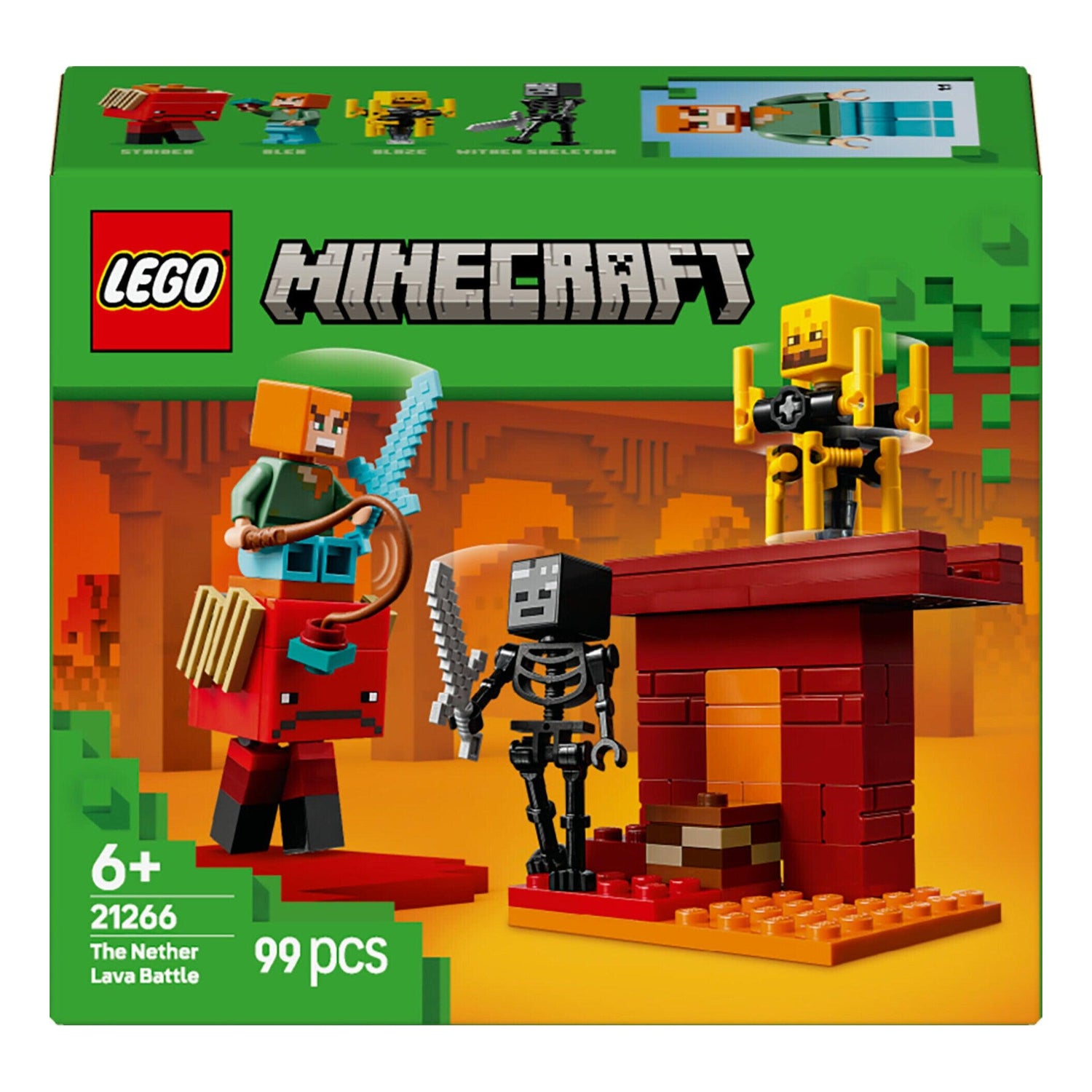 LEGO Minecraft - A Batalha da Lava do Nether - 21266