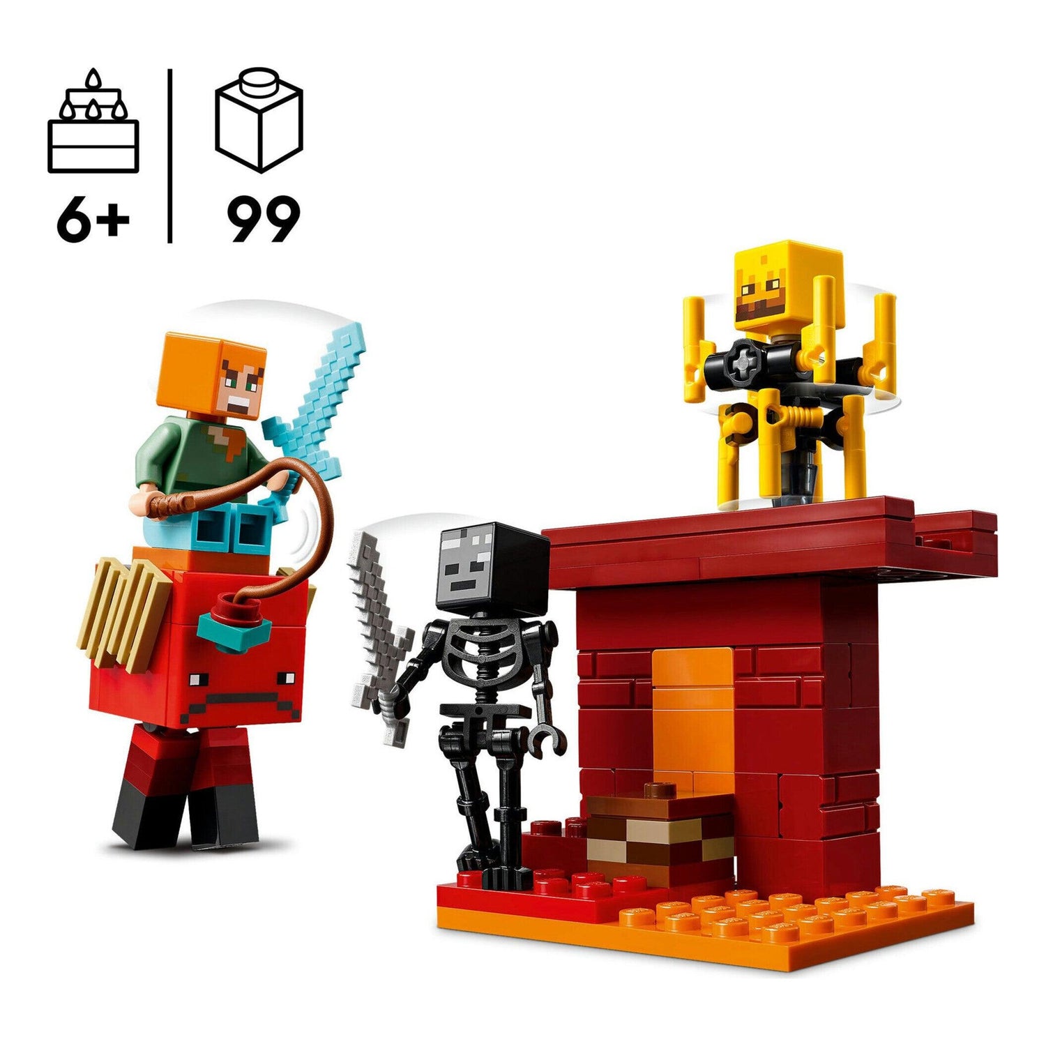 LEGO Minecraft - A Batalha da Lava do Nether - 21266
