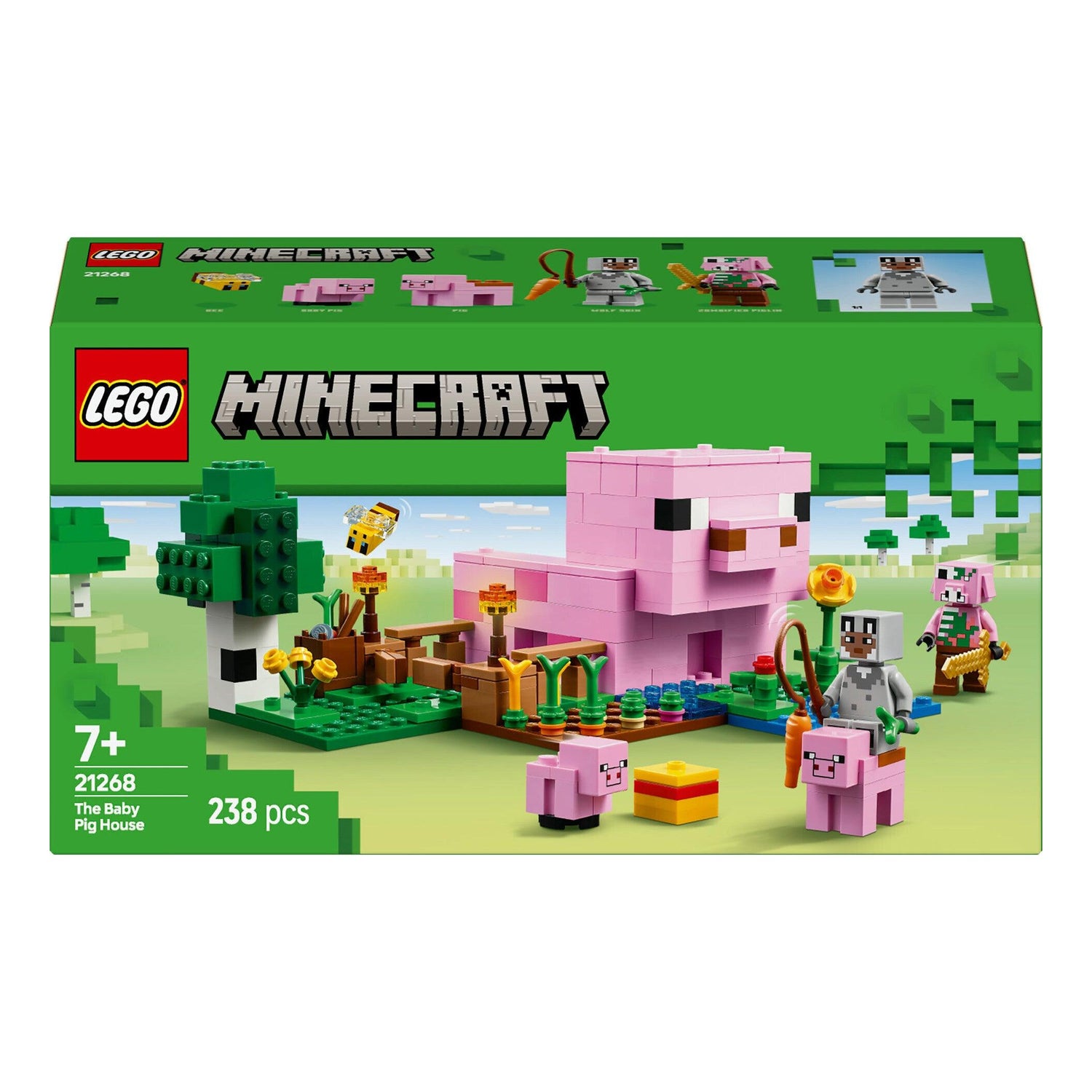 LEGO Minecraft - A Casa do Porco Bebé - 21268
