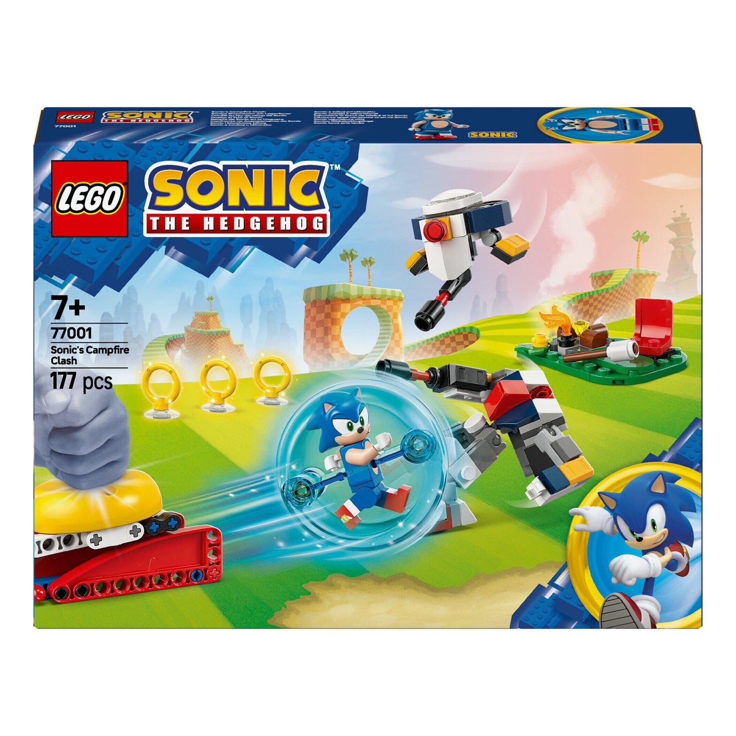 LEGO Sonic The Hedgehog - Confronto no Acampamento do Sonic - 77001