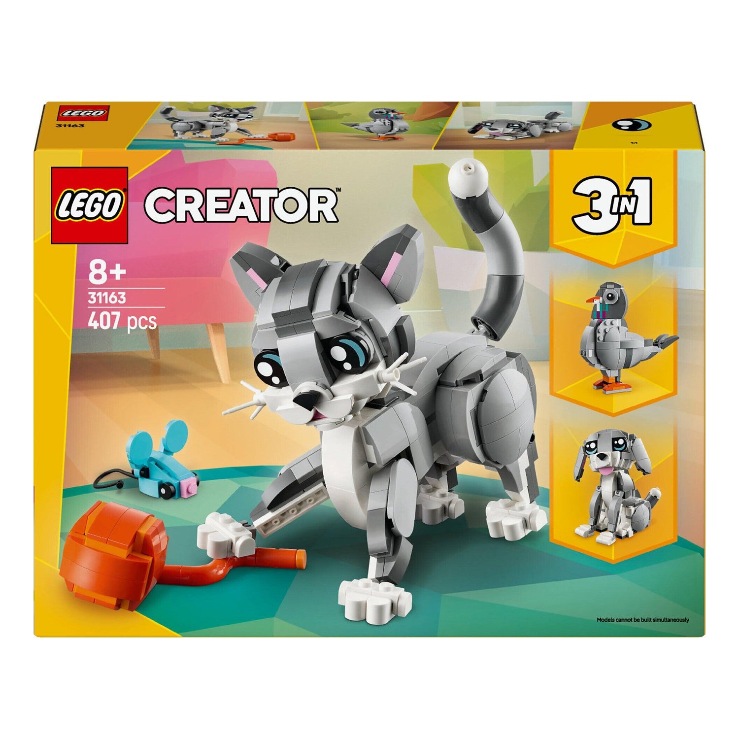 LEGO Creator - Gato Brincalhão - 31163