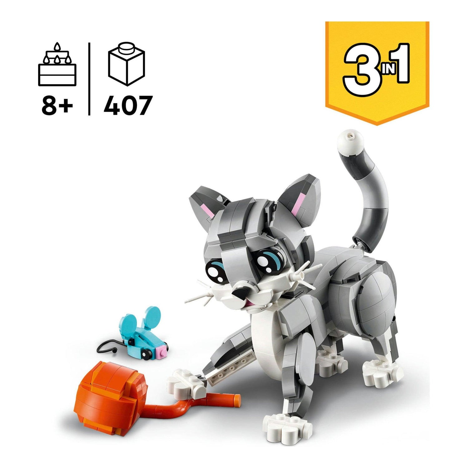 LEGO Creator - Gato Brincalhão - 31163