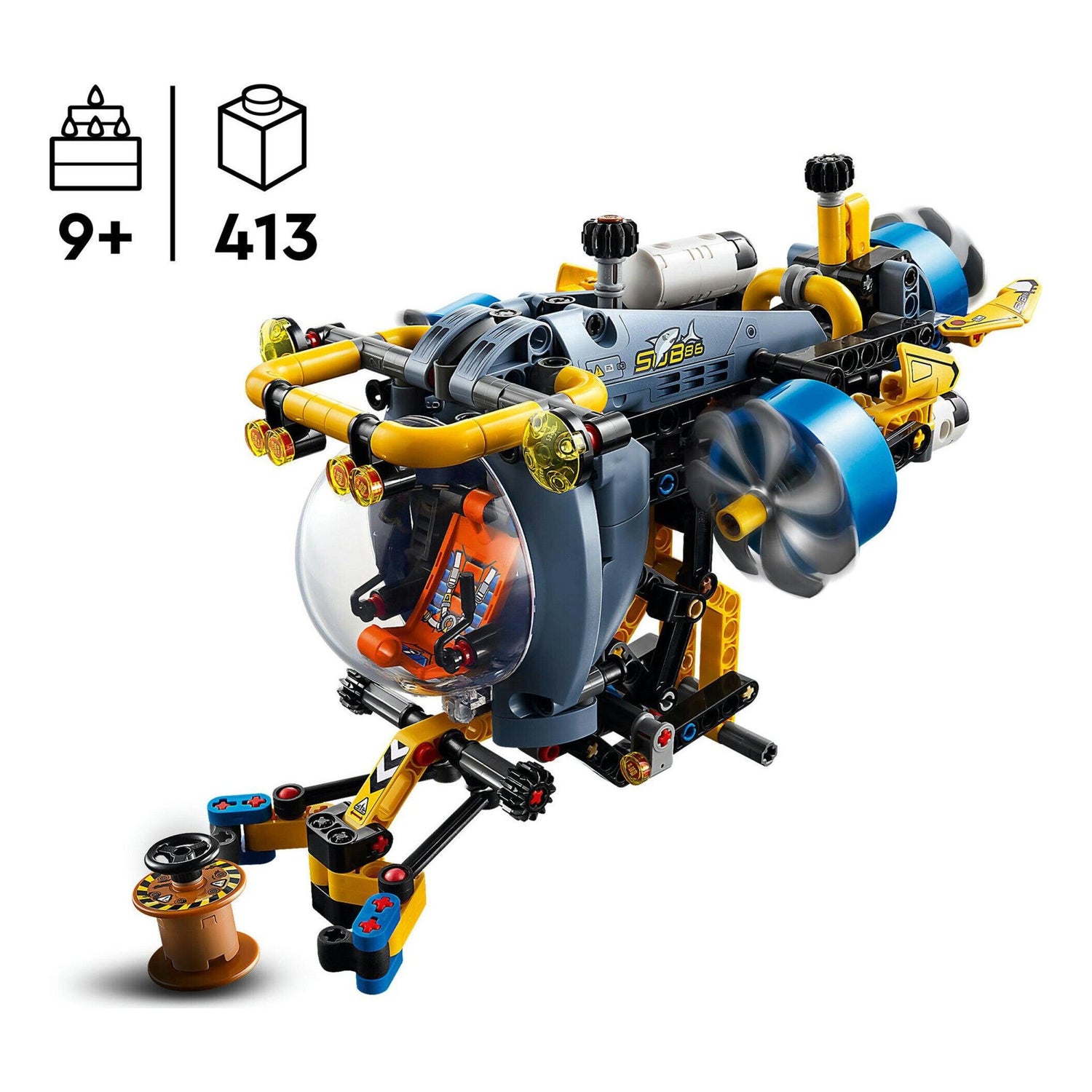 LEGO Technic - Submarino de Investigação em Águas Profundas - 42201