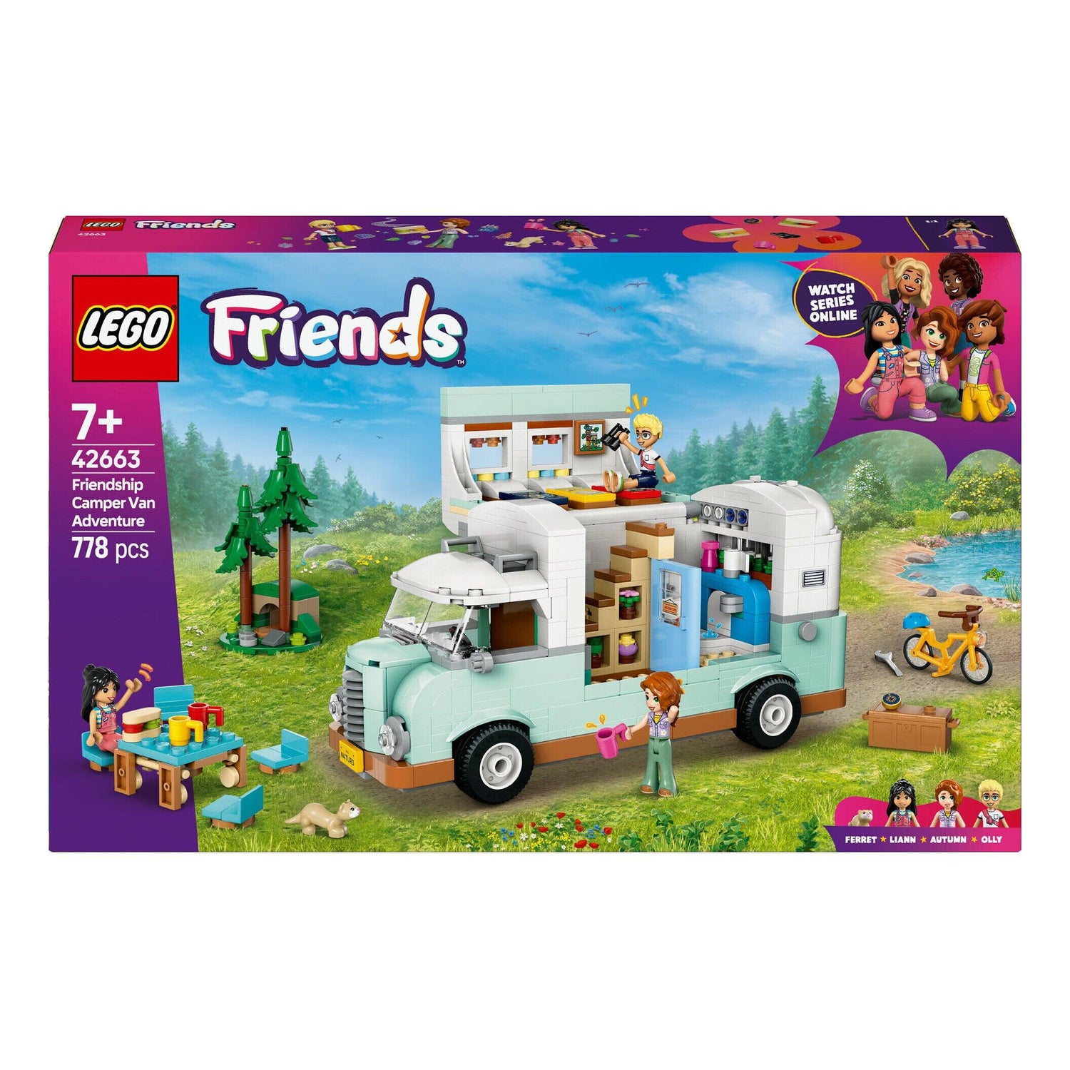 LEGO Friends - Aventura na Autocaravana da Amizade - 42663