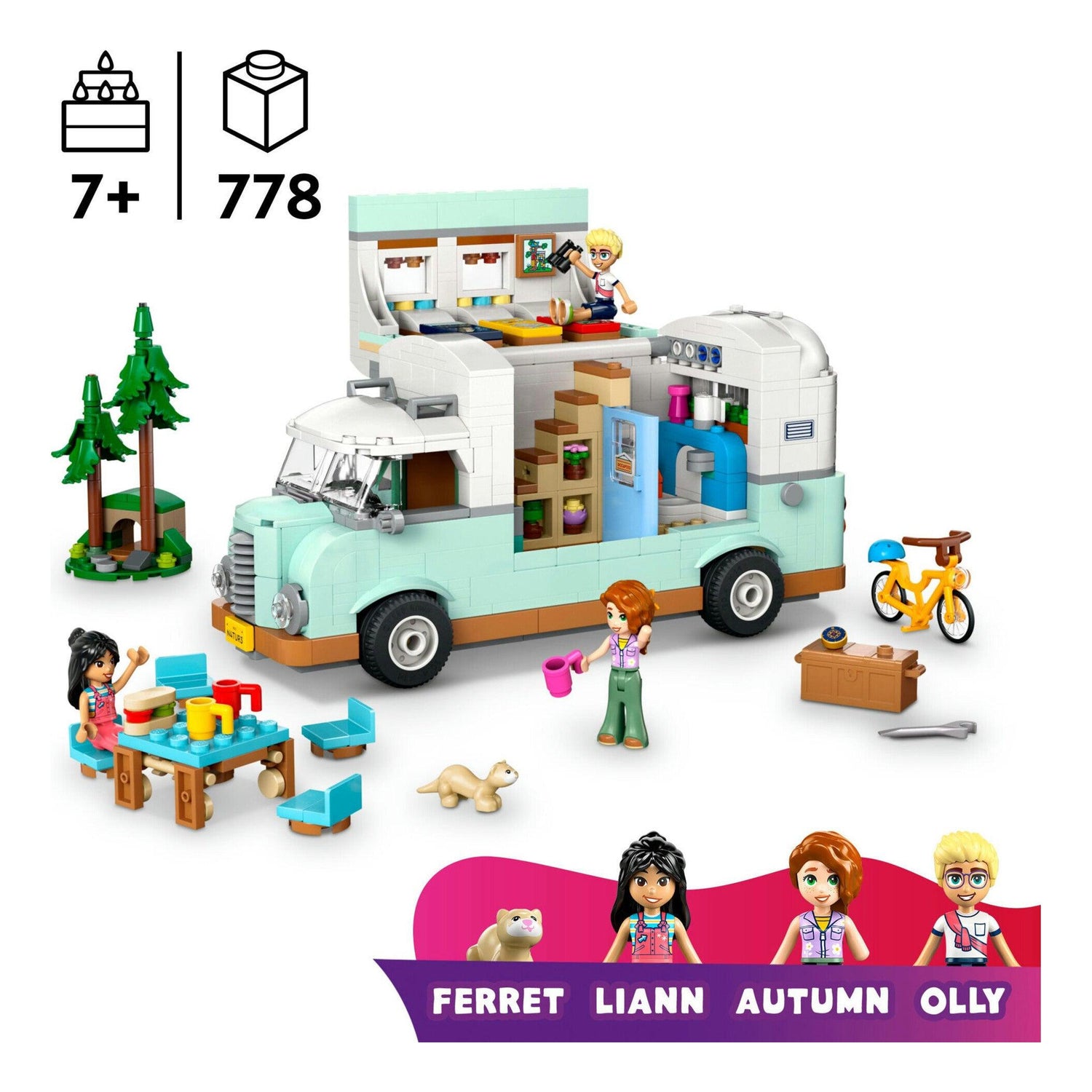 LEGO Friends - Aventura na Autocaravana da Amizade - 42663