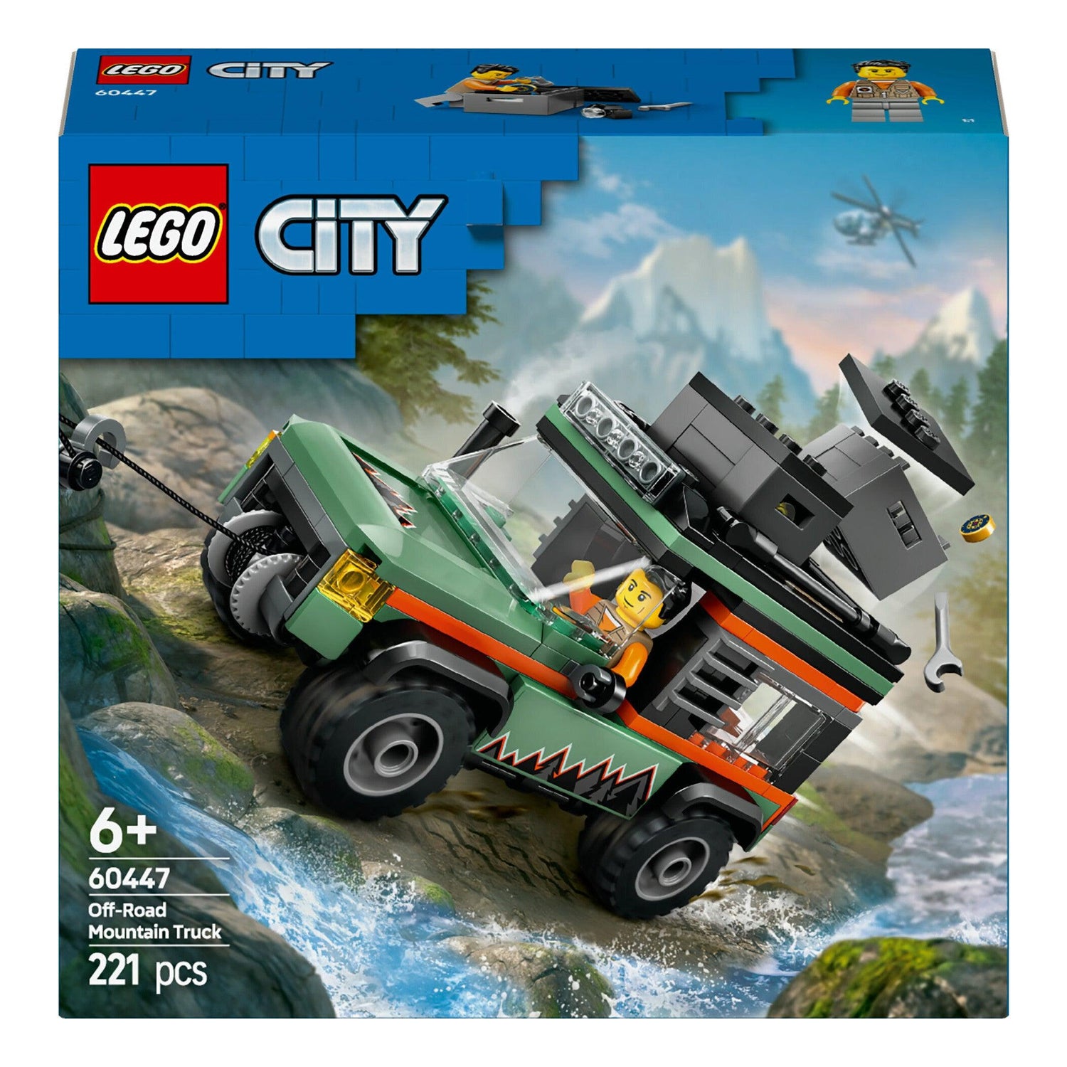 LEGO City - Carrinha de Montanha 4x4 Todo-o-Terreno - 60447