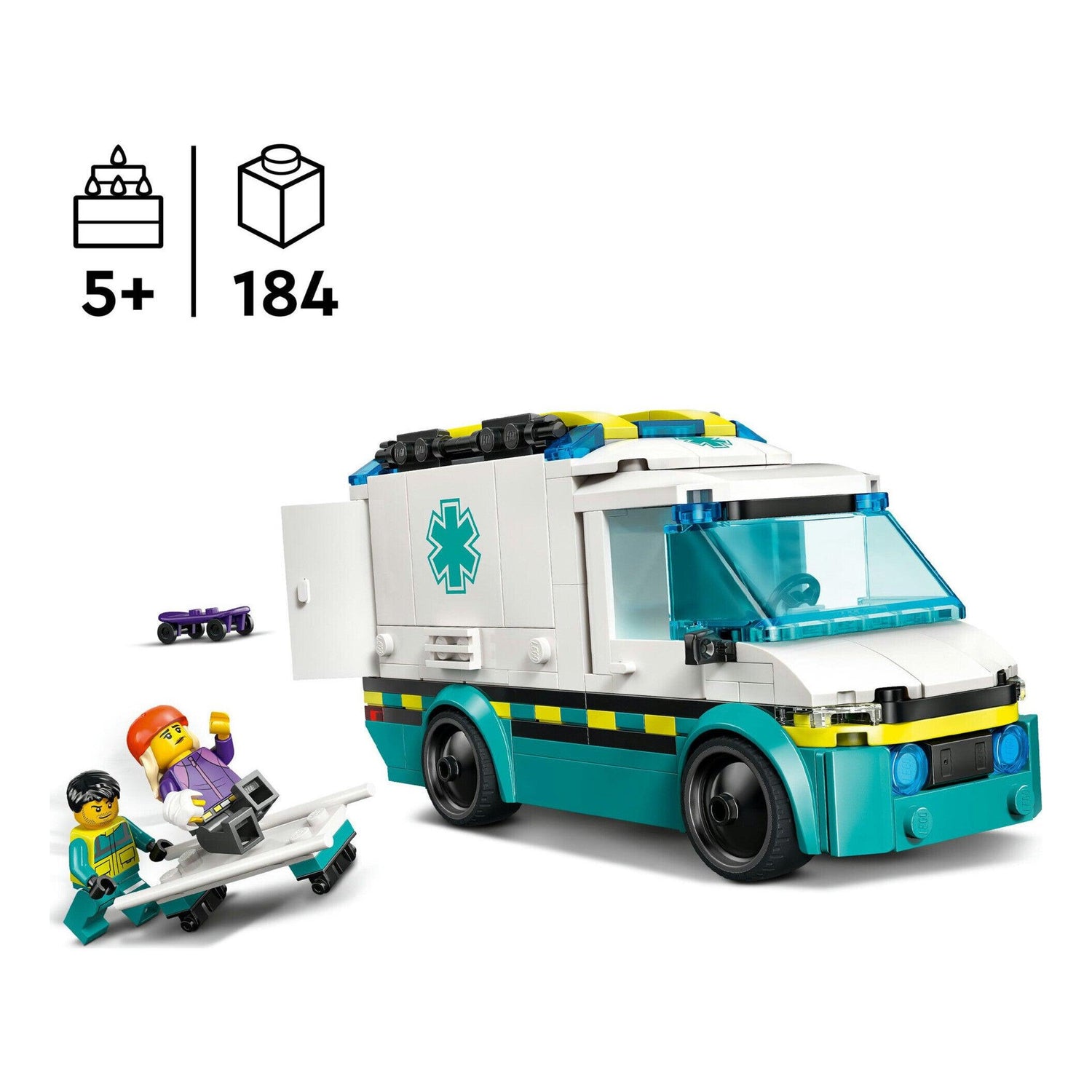 LEGO City - Ambulância de Emergência - 60451