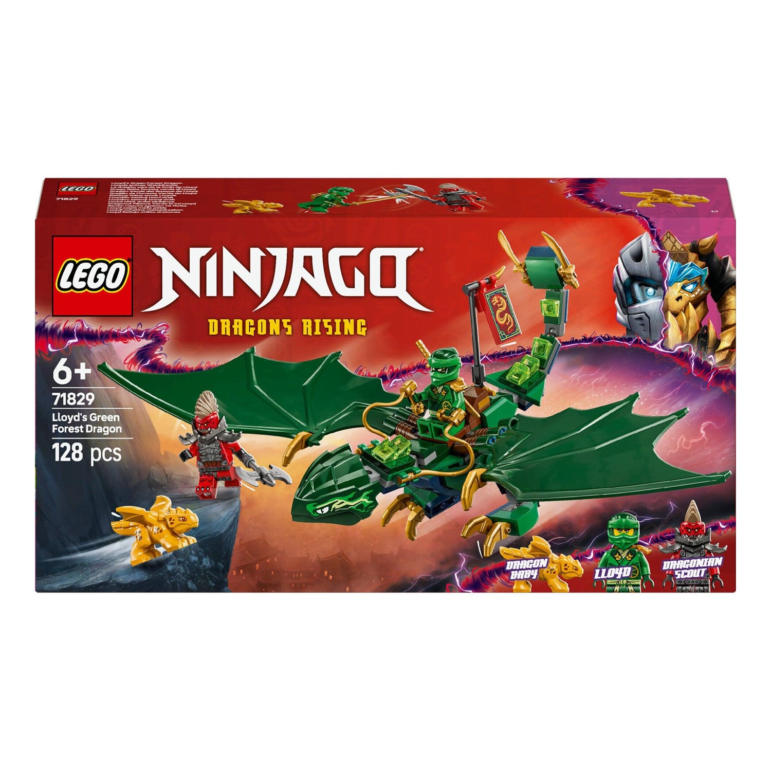LEGO Ninjago - Dragão da Floresta Verde do Lloyd - 71829