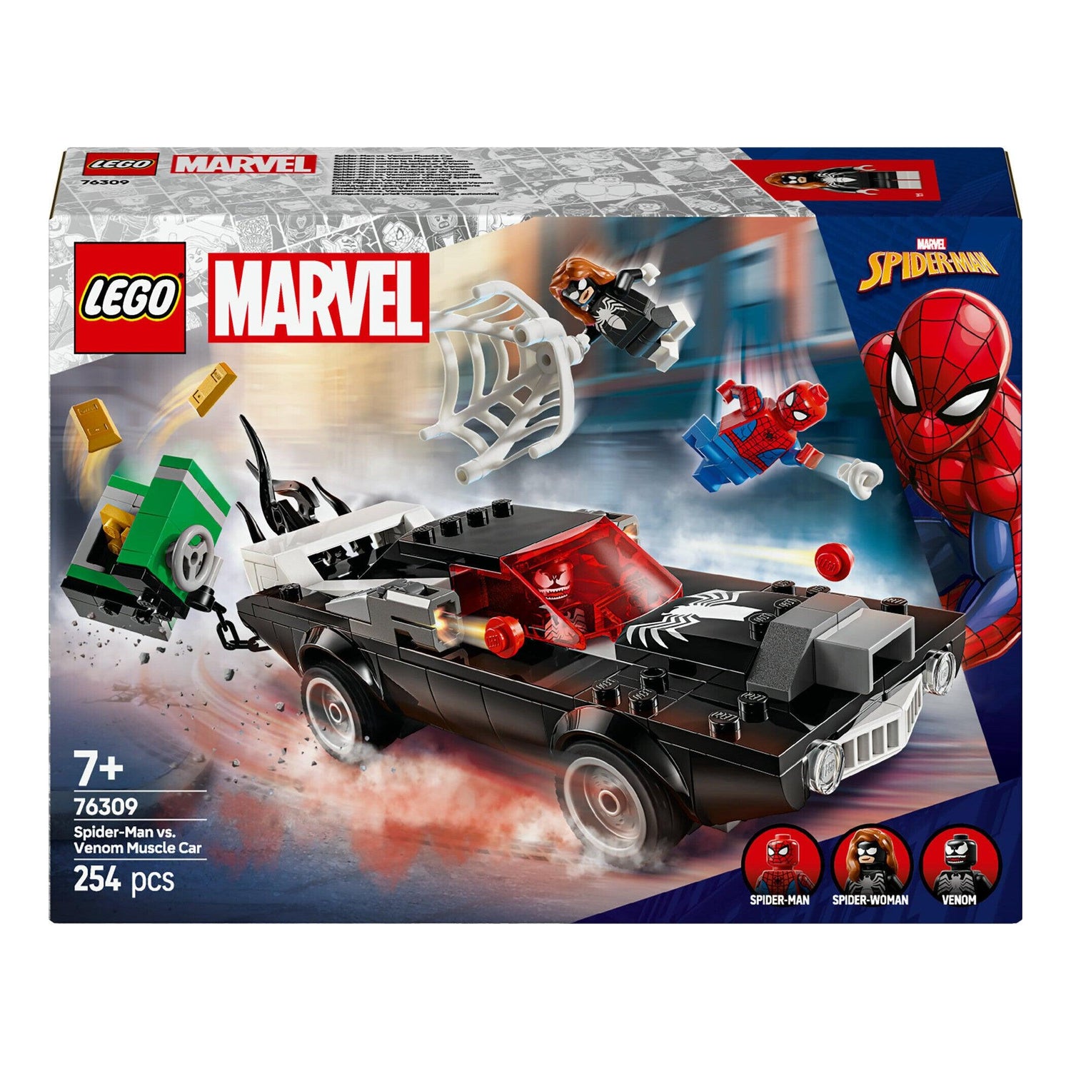 LEGO Marvel - Spider-Man contra Muscle Car do Venom - 76309