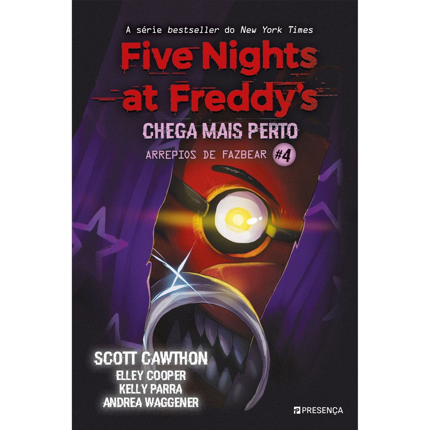 Five Nights At Freddy's - Arrepios de Fazbear Livro 4 de Scott Cawthon, Elley Cooper e Andrea Waggener
