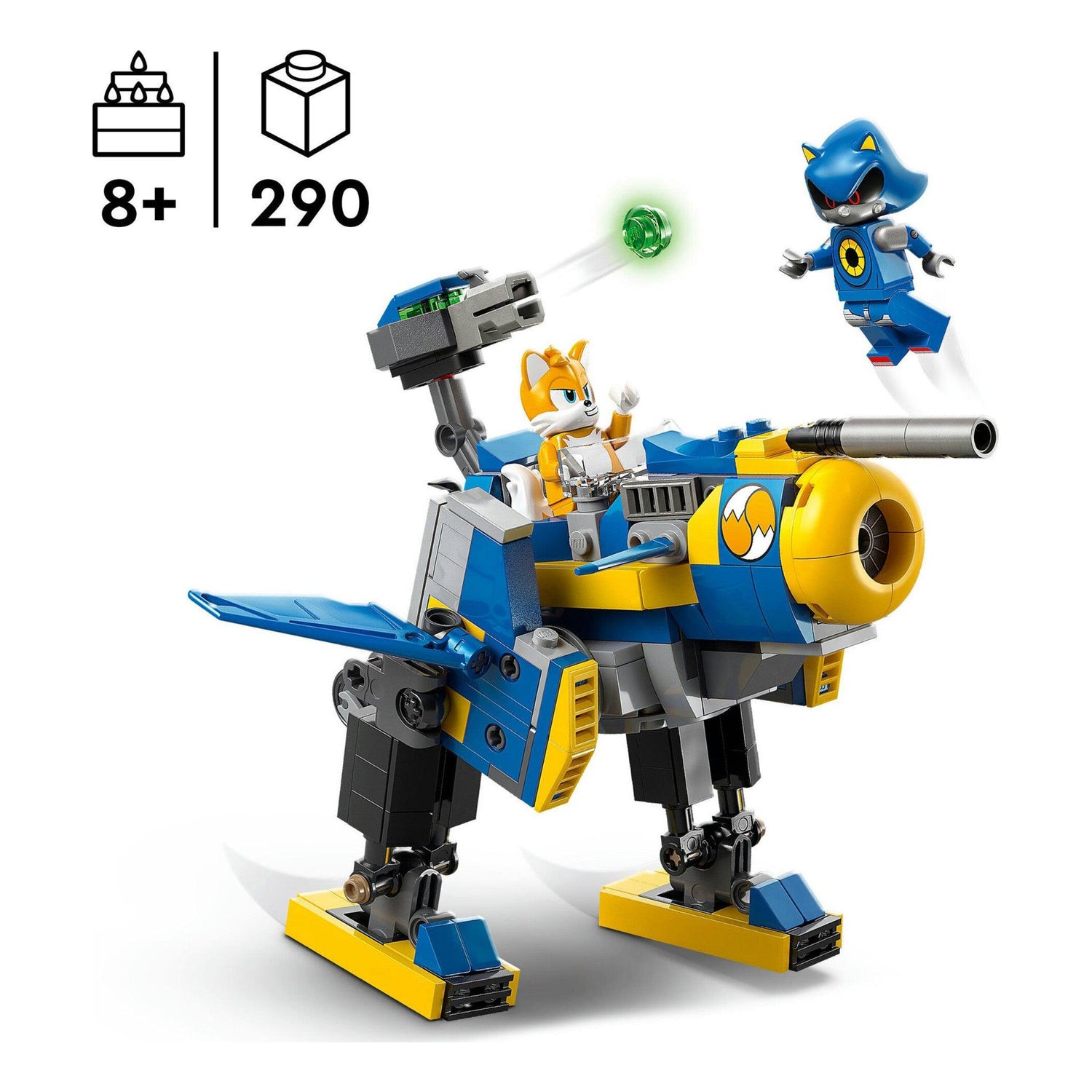 LEGO Sonic The Hedgehog - Cyclone contra Metal Sonic - 77002