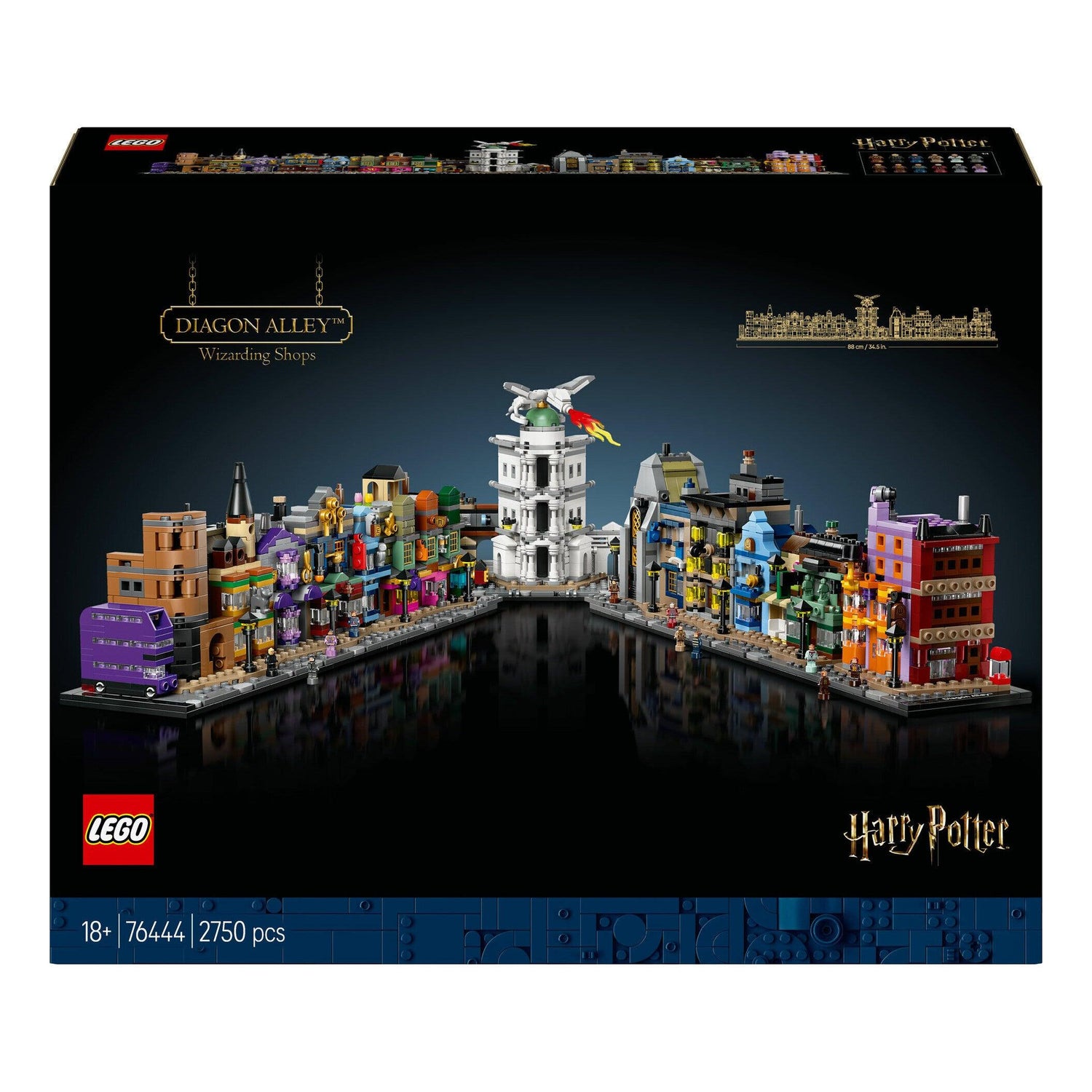 LEGO Harry Potter - Lojas de Feitiçaria da Diagon-Al - 76444