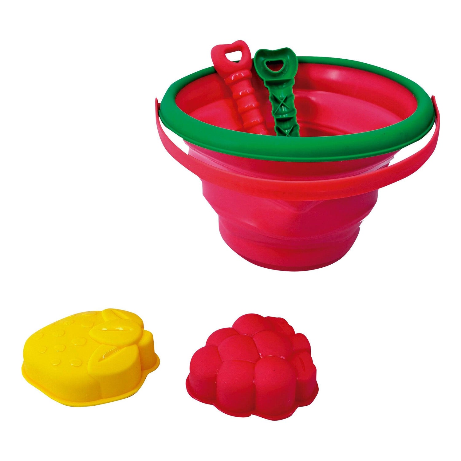 Zoko - Conjunto Praia Soft Balde Dobrável e 4 Acessórios
