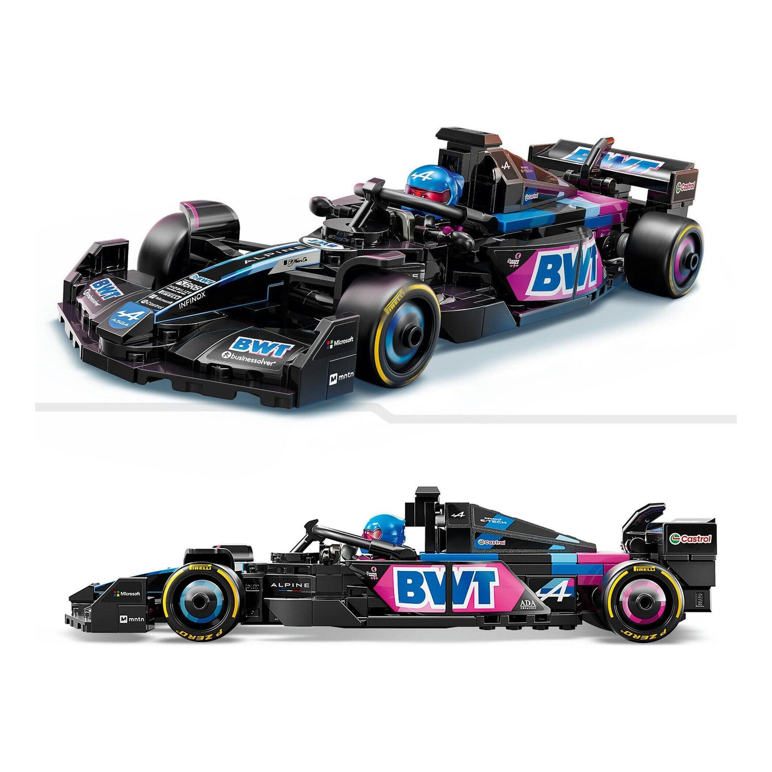 LEGO Speed Champions - Carro de Corrida BWT Alpine F1 Team A524 - 77248