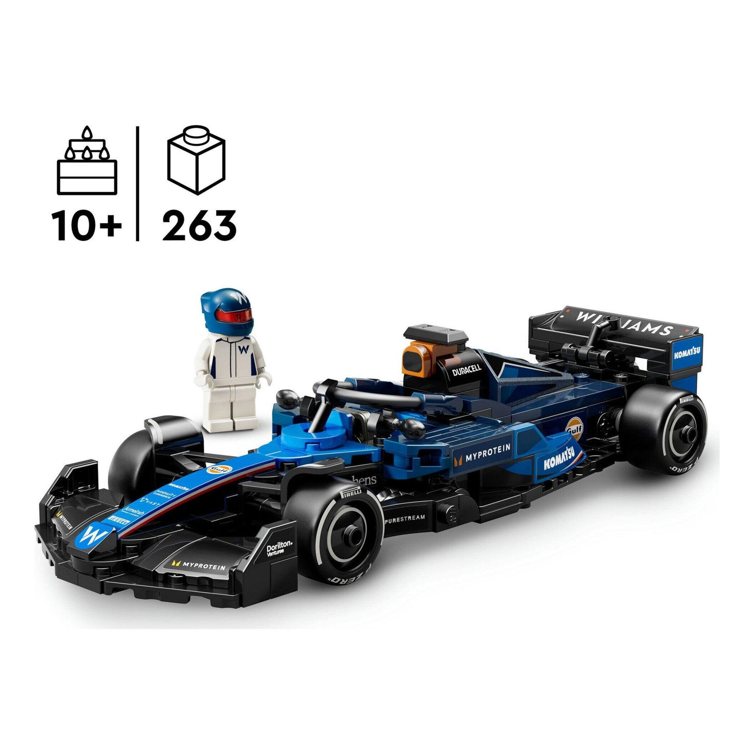 LEGO Speed Champions - Carro de Corrida Williams Racing FW46 F1 - 77249