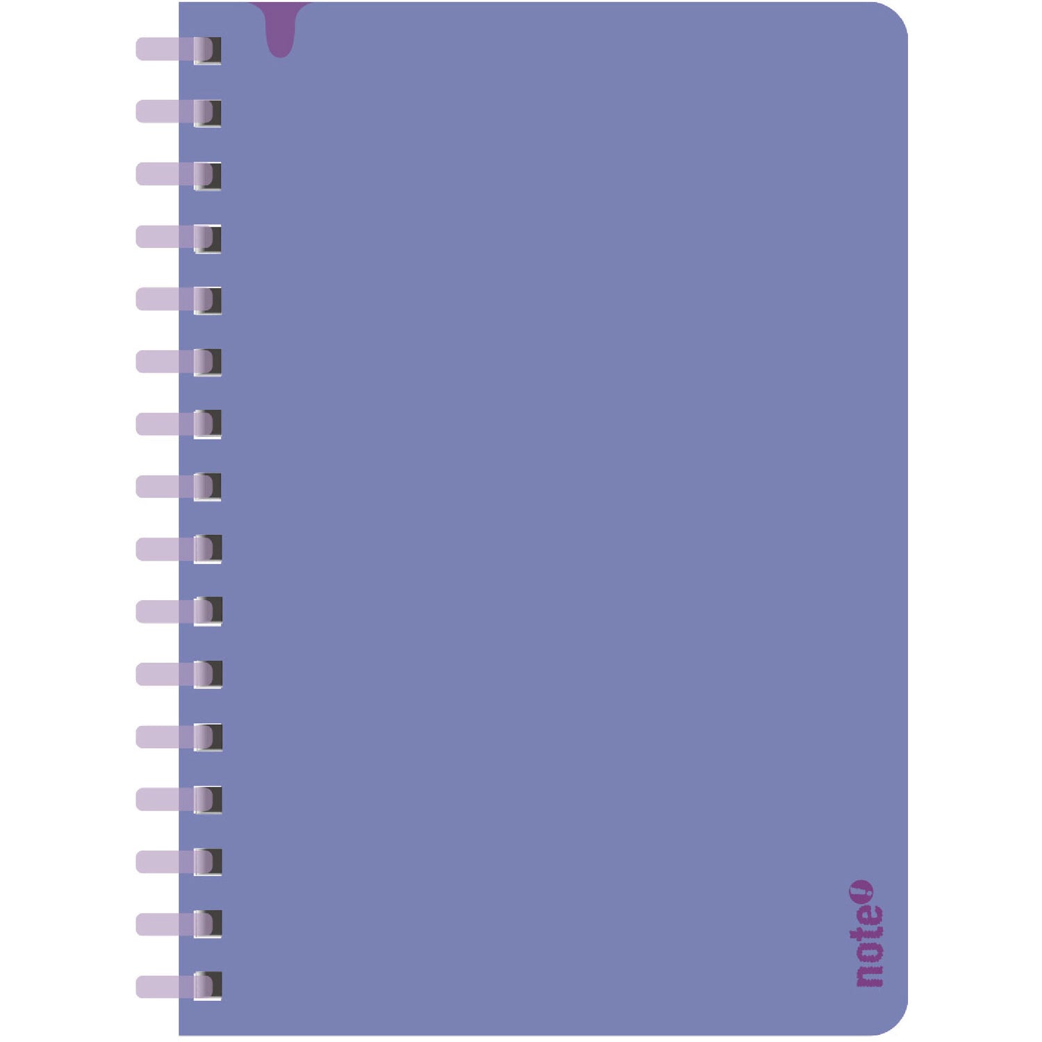 Caderno Espiral A5 Quadriculado Soft (várias cores) Note!