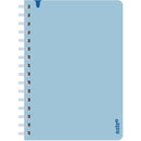Caderno Espiral A5 Quadriculado Soft (várias cores) Note!