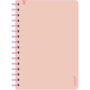 Caderno Espiral A5 Quadriculado Soft (várias cores) Note!