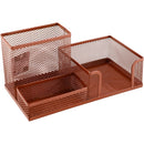 Organizador de Secretária Rose Gold