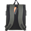 Mochila de Borracha Verde Office Note!