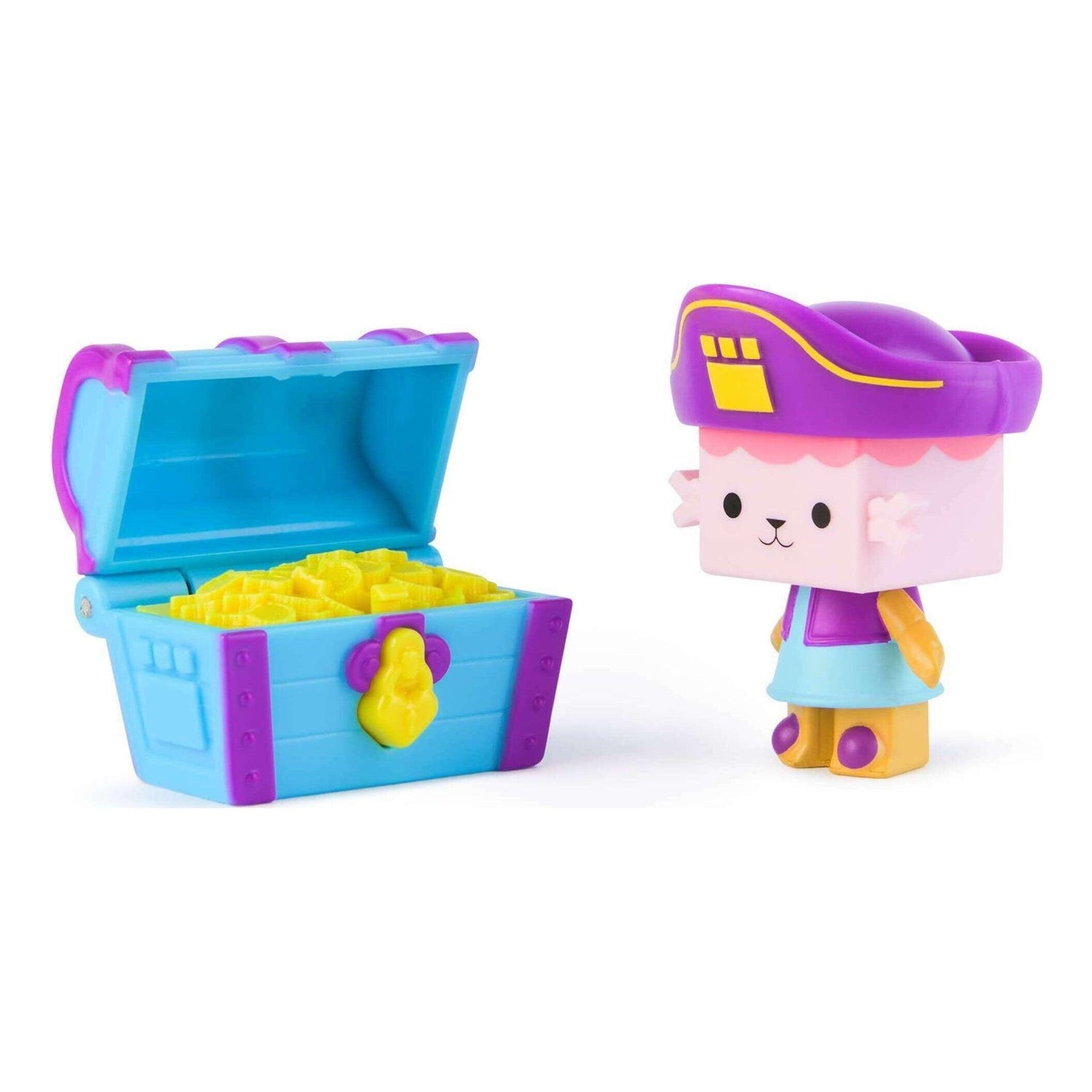 Gabby's Dollhouse - Figura Pirata e caixa de Tesouro (artigo sortido)