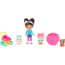 Gabby's Dollhouse - Conjunto de Figuras Cuida de Gatinhos