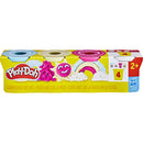 Play-Doh - Conjunto 4 Potes (várias cores)