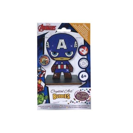 Crystal Art - Captain America, Crystal Art Buddy