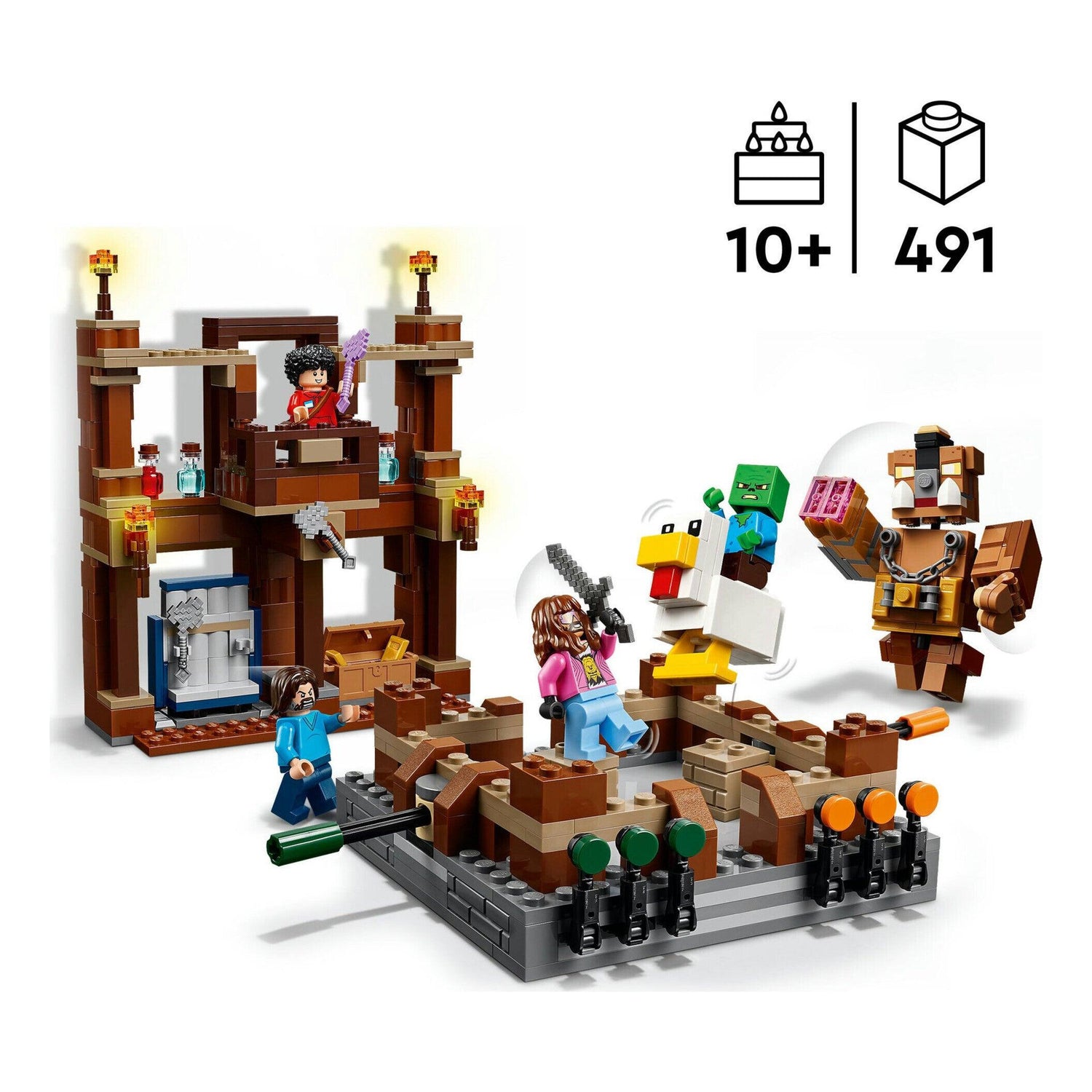 LEGO Minecraft - Ringue de Luta da Mansão da Floresta - 21272