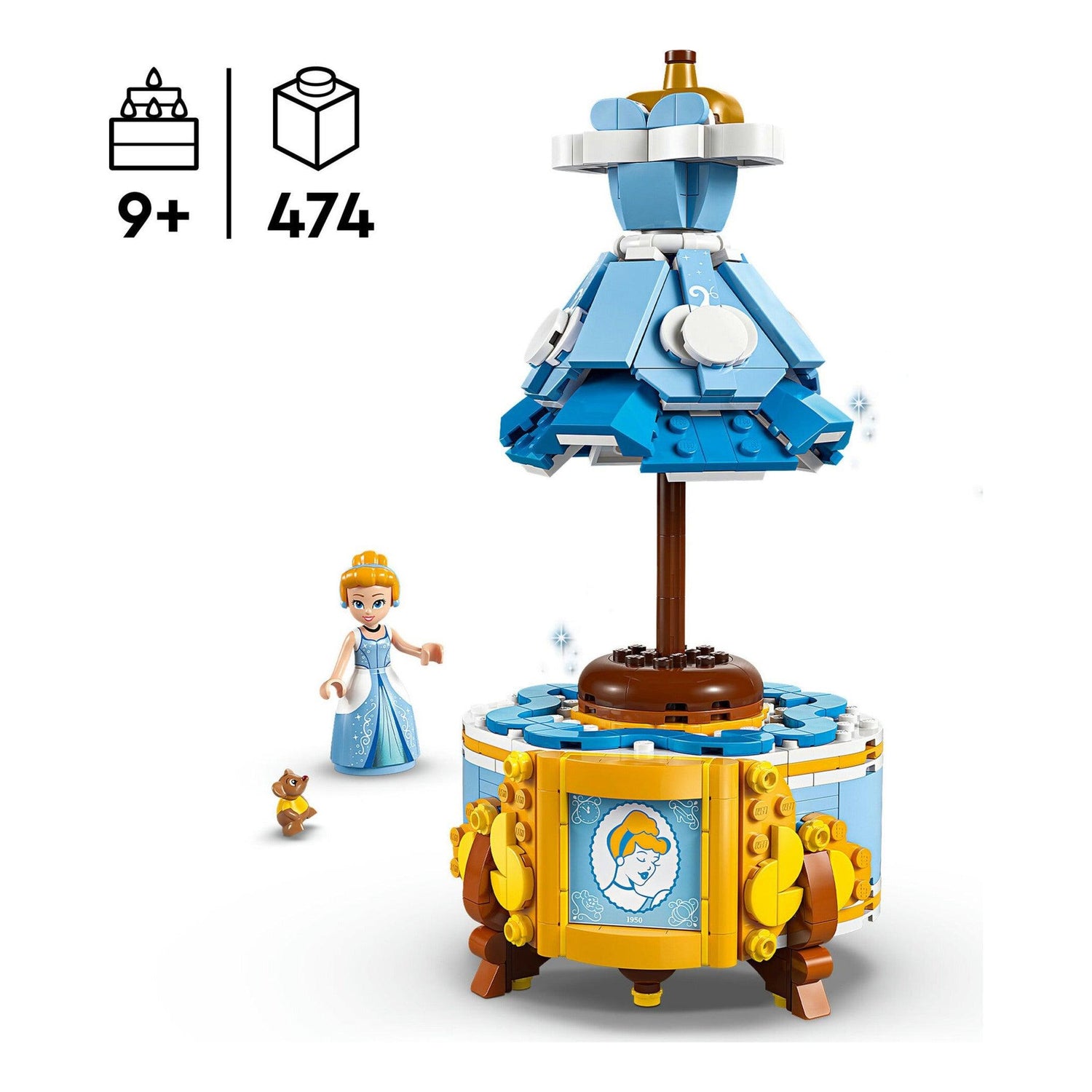 LEGO Disney - Vestido da Cinderela - 43266