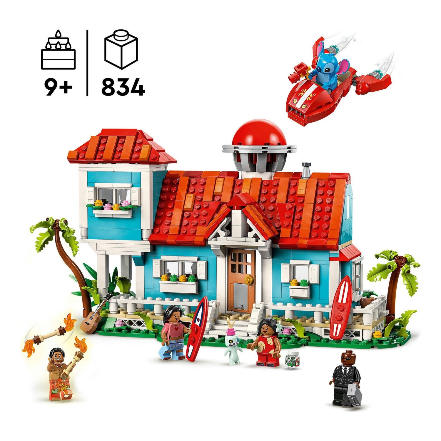 LEGO Disney - Casa da Praia de Lilo e Stitch - 43268