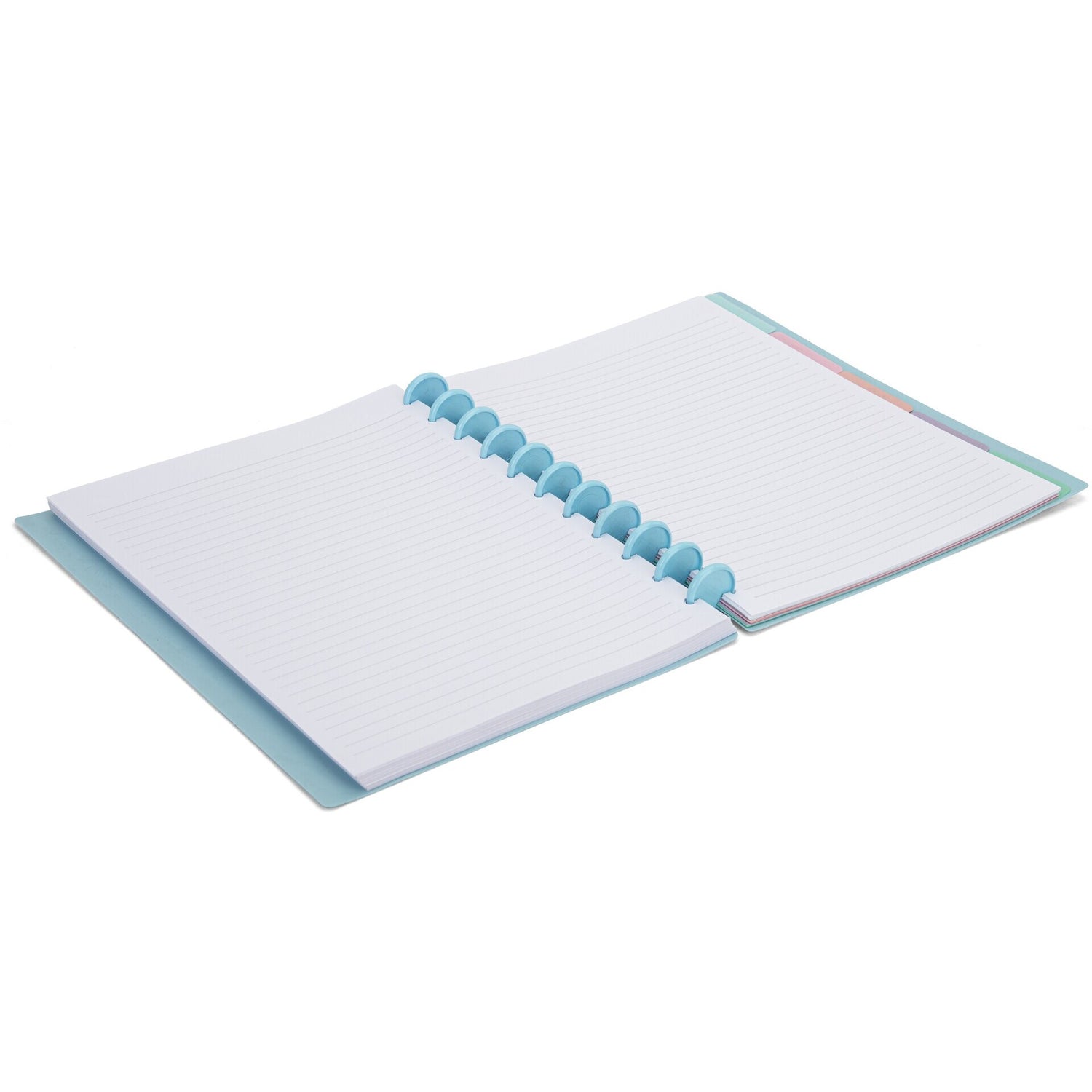 Caderno Smart Espiral A4 Pautado Azul Talia