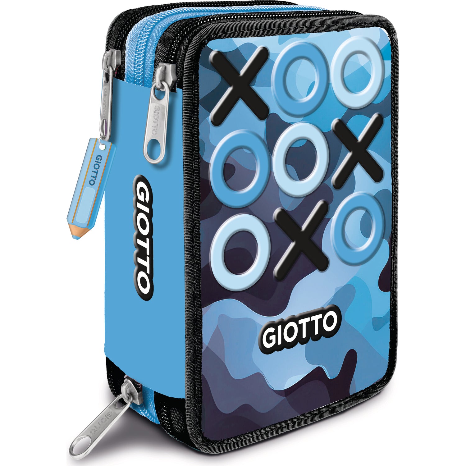 Estojo Triplo Completo Plumier Giotto