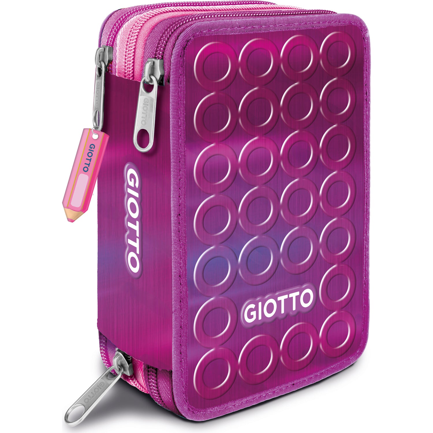 Estojo Triplo Completo Plumier Giotto