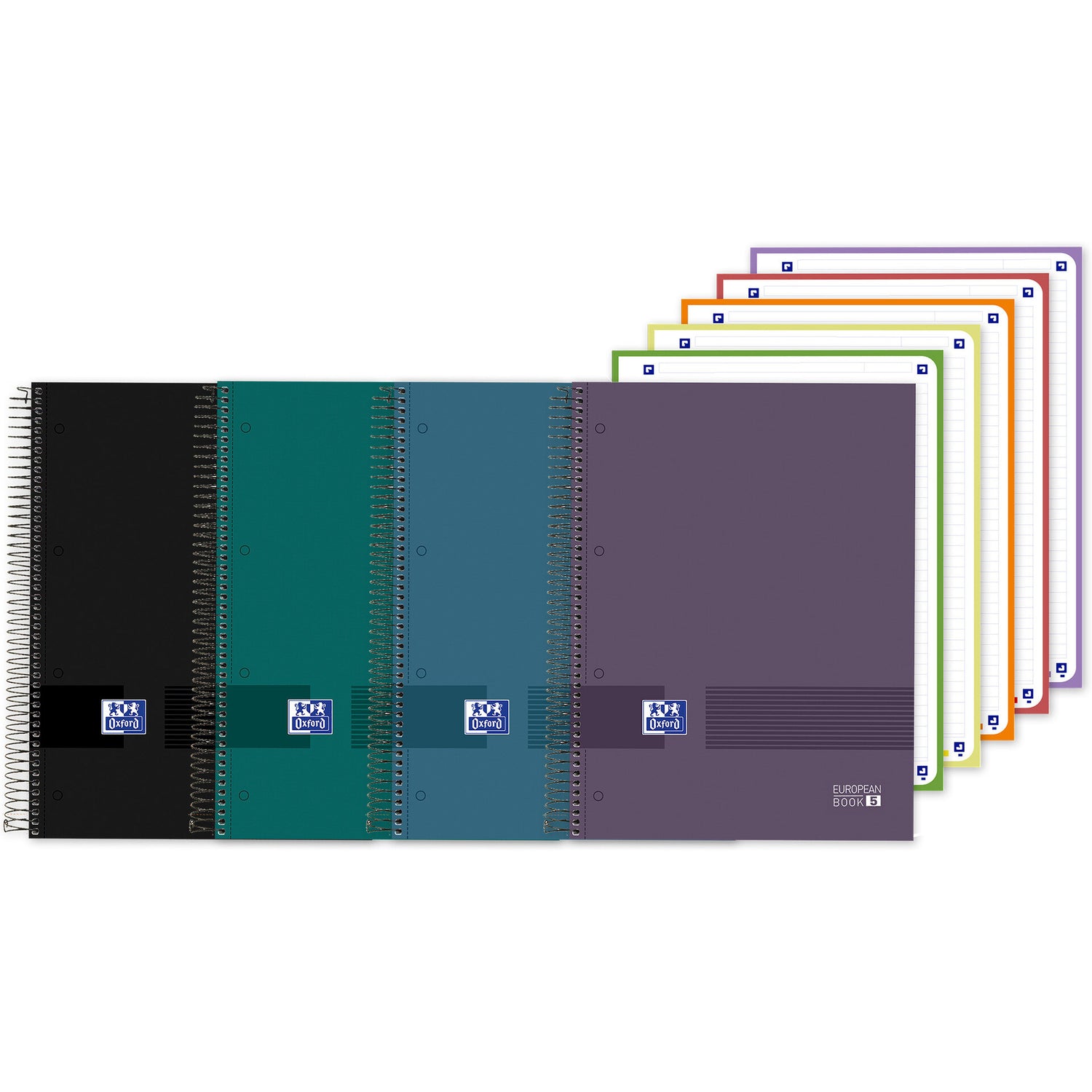 Caderno Espiral A4 Pautado Oxford & You (várias cores)
