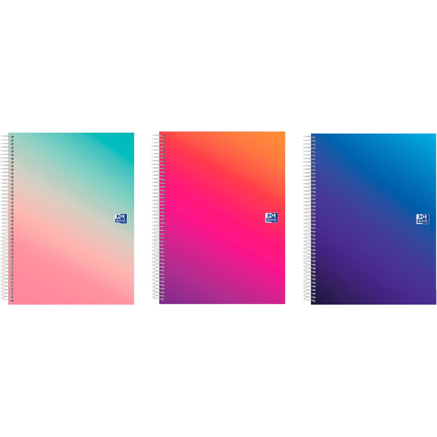Caderno Espiral A4 Pautado Gradient (várias cores)