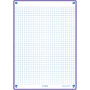Flashcards 2.0 A5  30 Folhas Quadriculado Roxo Oxford