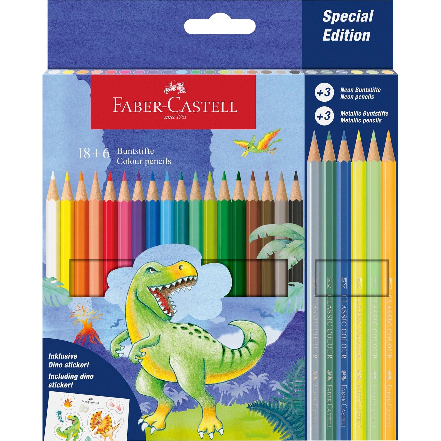 Lápis de Cor 24 Unidades Edição Especial Faber-Castell