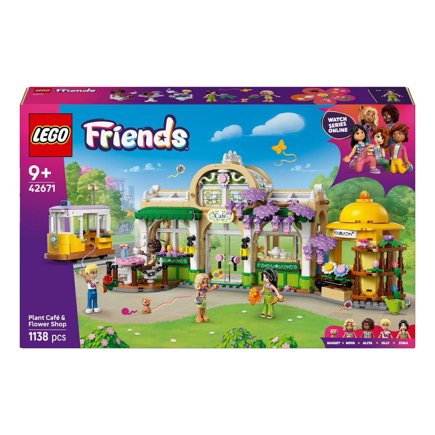 LEGO Friends - Café das Plantas e Loja de Flores - 42671