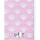 Caderno Espiral A4 Pautado Mermaid