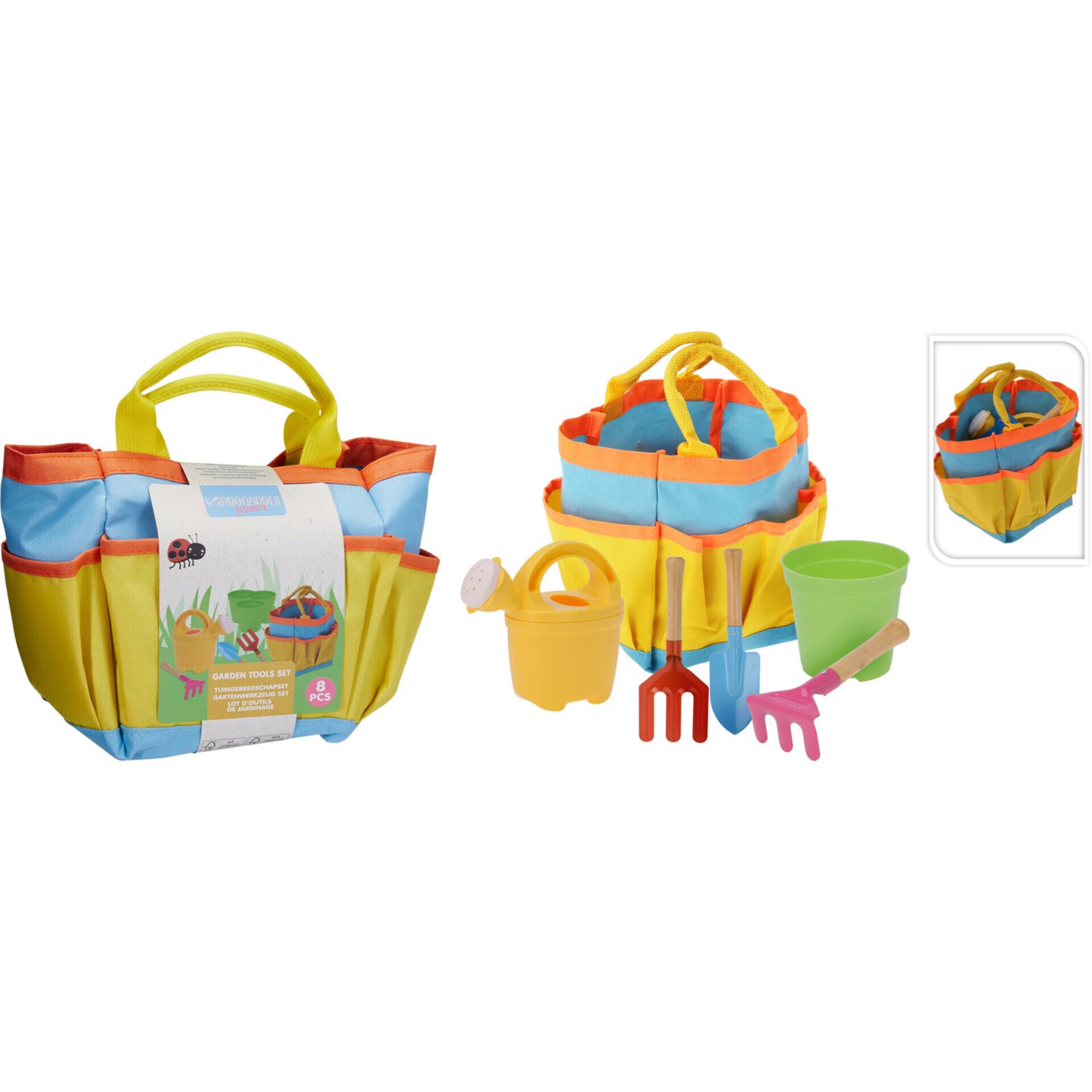 Conjunto Jardim Para Criança Com 8 Peças