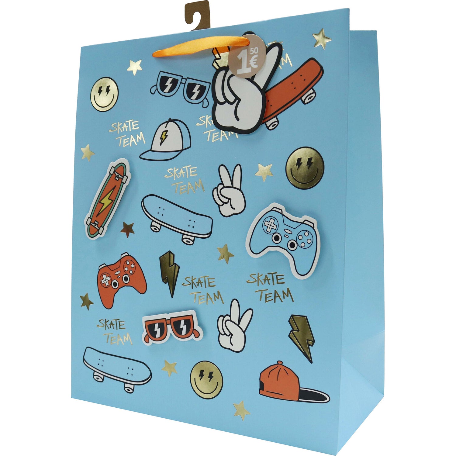 Saco para Presentes Have Fun 3D 35x28x14cm Note!