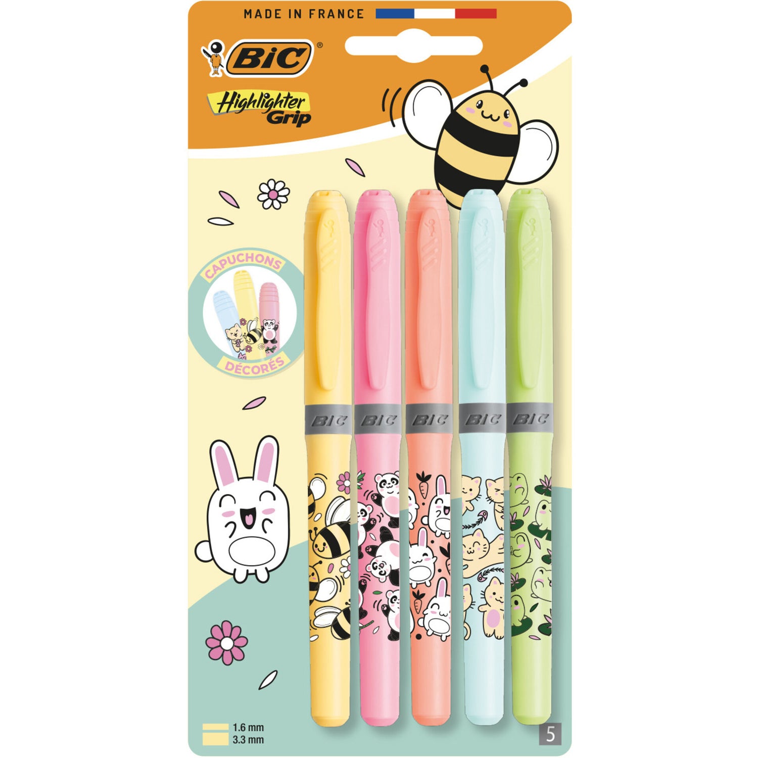 Sublinhador de Tinta Fluorescente Pastel