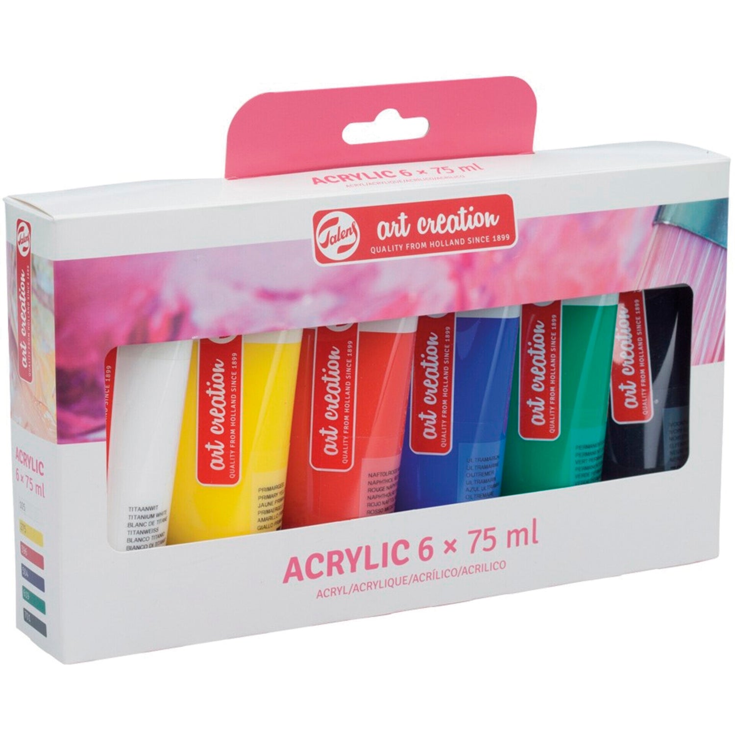 Tinta Acrilica ArtCreation 75ml 6 Unidades Talens