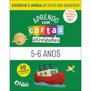 Aprendo com Cartas: Atividades 5-6 Anos de Livro