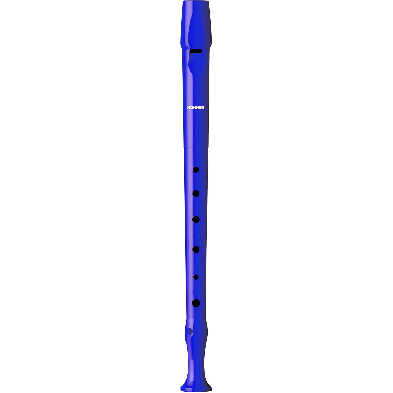 Flauta Azul com Bolsa Verde de Transporte Hohner