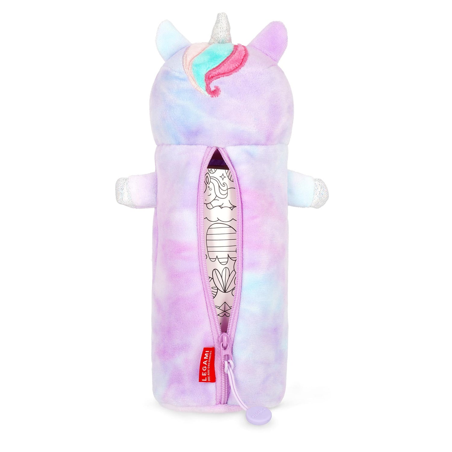 Estojo Peluche - Unicórnio