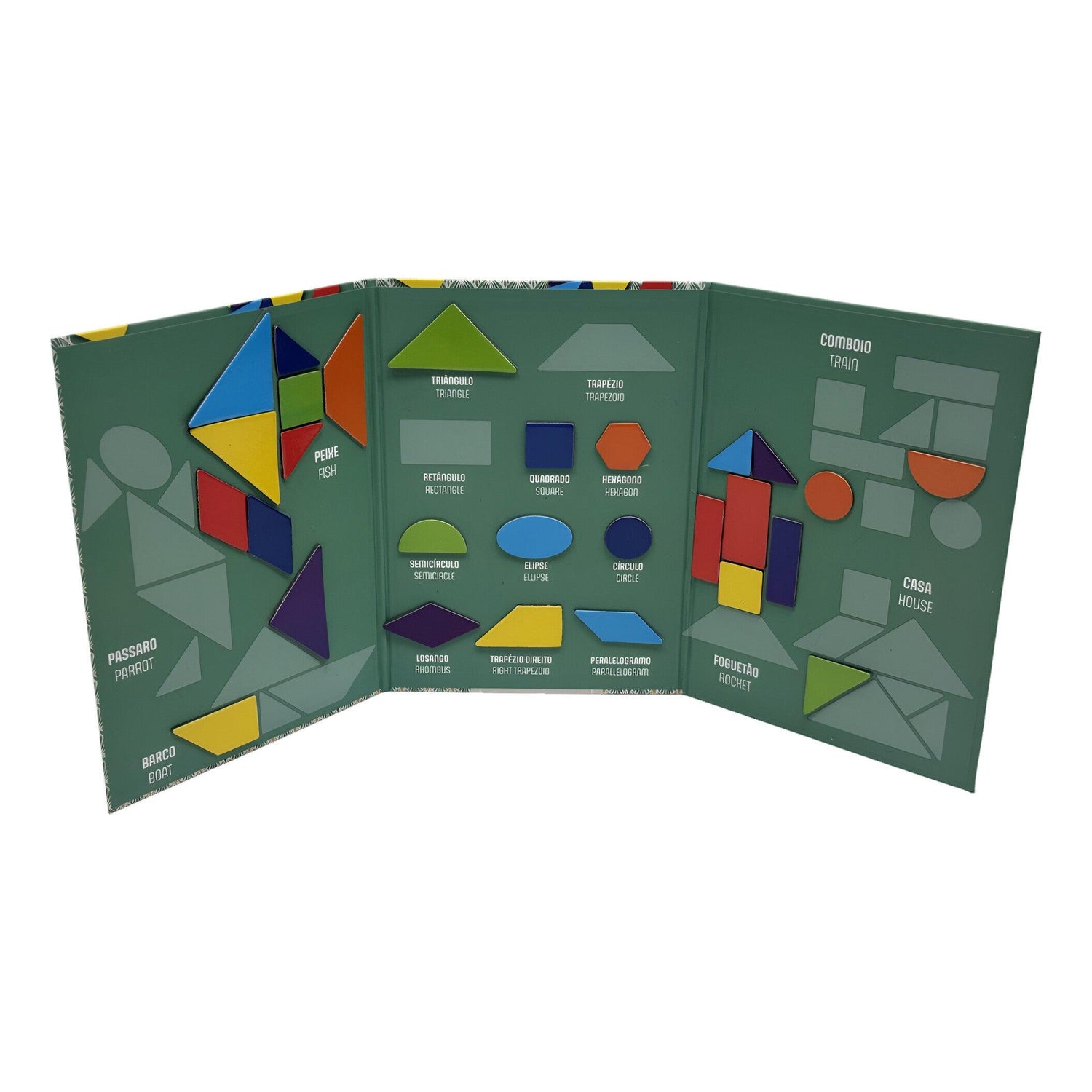 Zoko - Jogo Tangram Magnético