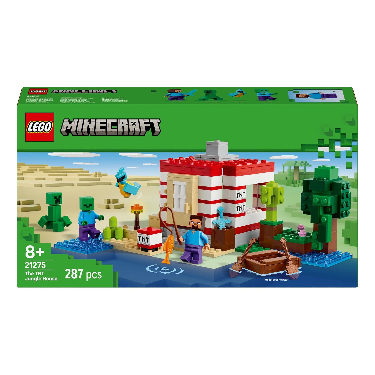 LEGO Minecraft - A Casa TNT da Selva - 21275