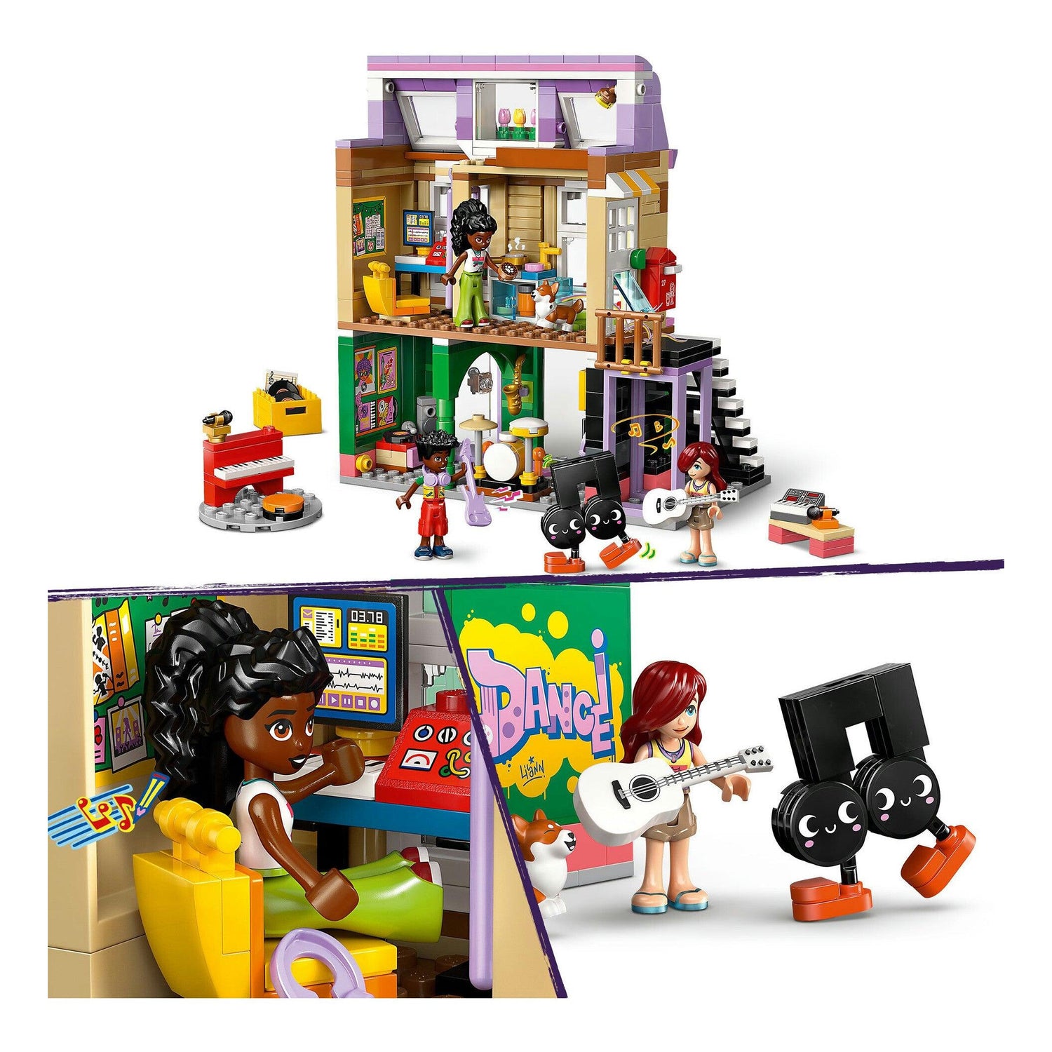 LEGO Friends - Loja de Música e Apartamento - 42653
